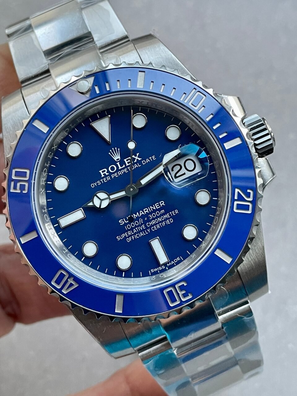 Submariner 116619 LB Blue Ceramic 904L Steel VSF 1:1 Best Edition VS3135 - Image 6