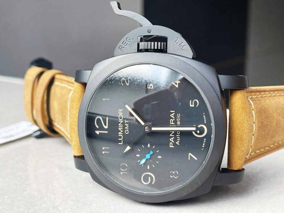 PAM1441 U VSF 1:1 Best Edition Black Dial on Brown Asso Strap P.9011 - Image 2