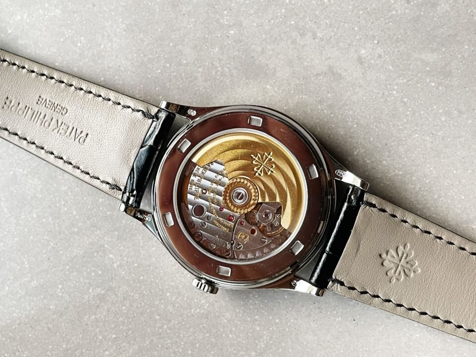 Calatrava ZF 5298p Date Sweep Seconds in Diamond Bezel Black Dial ZF factory - Image 12