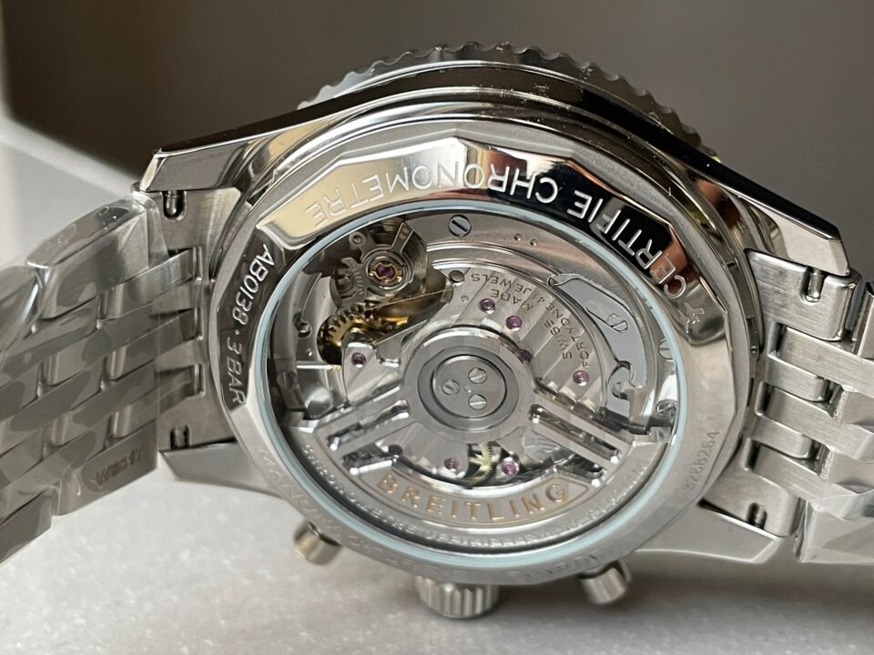 Navitimer 01 1:1 SS Blue Dial on Steel Strap A7750 BLS Factory - Image 10