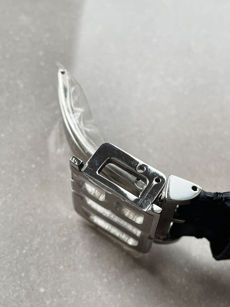 RB HOMMAGE TOURBILLON RDDBHO0558 WHITE DIAL ON BLACK LEATHER STRAP. - Image 19