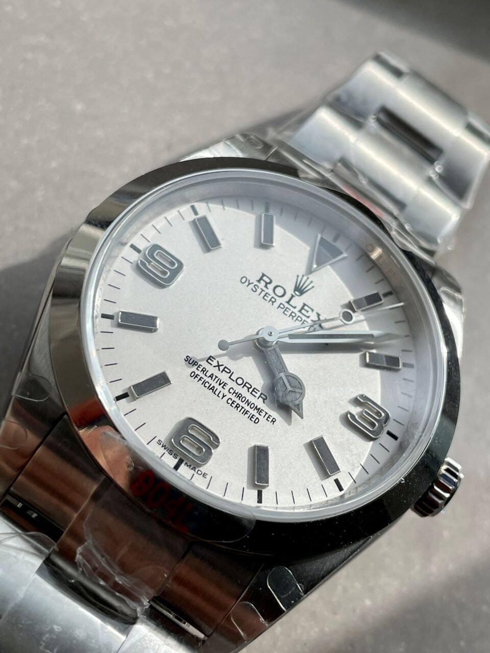 Explorer 124270 36mm 904L Steel JDF 1:1 Best Edition White Dial on SS Bracelet VR3230 - Image 5