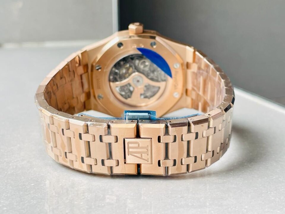 Royal Oak 41mm Openworked 15407 RG APSF 1:1 Best Edition on RG Bracelet A3132 - Image 18