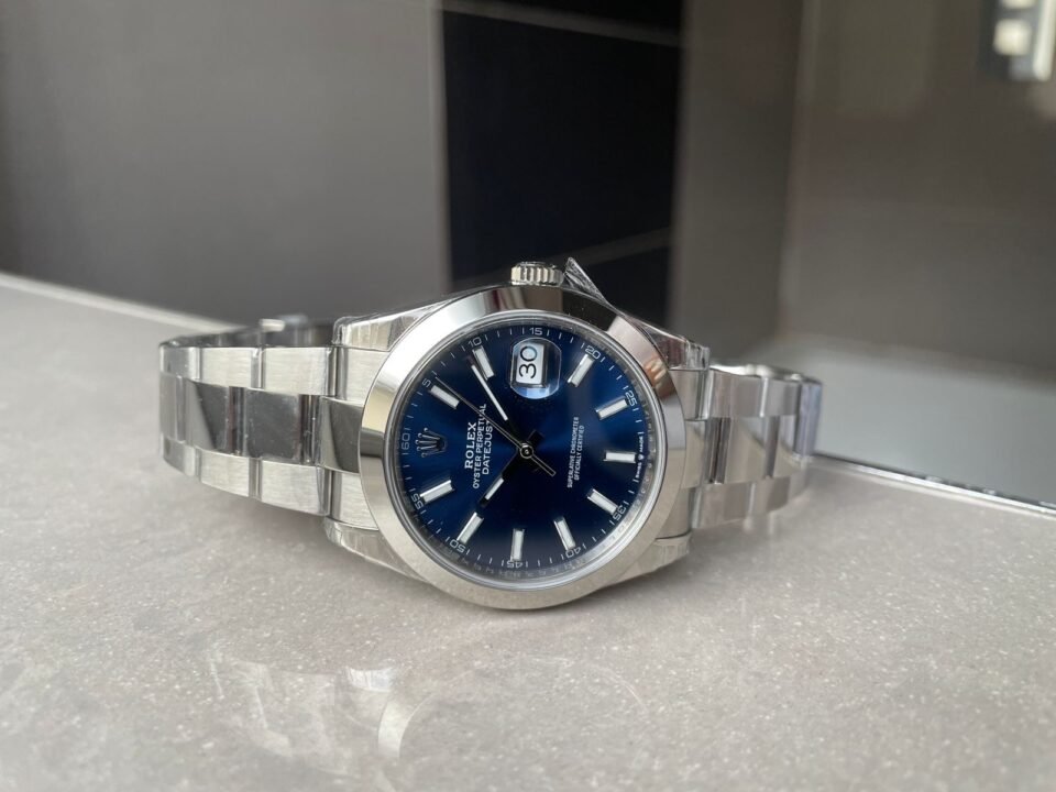 DateJust 41 126300 904L SS VSF 1:1 Best Edition Blue Dial on Oyster Bracelet VS3235 - Image 10