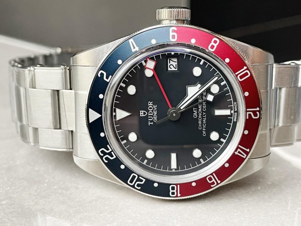 Black Bay GMT Baselworld 2018 Pepsi Blue/Red Bezel ZF 1:1 Best Edition Black Dial on SS Bracelet A2836 - Image 7
