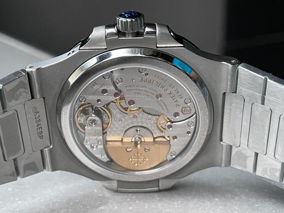 Nautilus 5712 SS PPF 1:1 Best Edition Blue Dial on SS Bracelet A240 V2 - Image 8