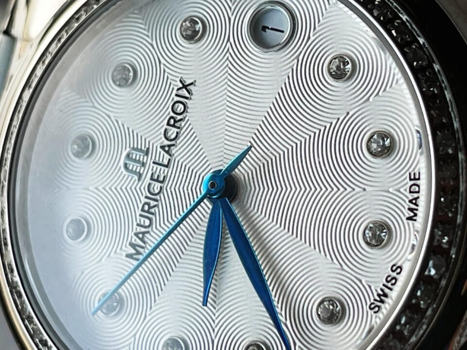 FIABA Date 36mm 1:1 Stainless steel case Diamond bezel on white dial - Image 8