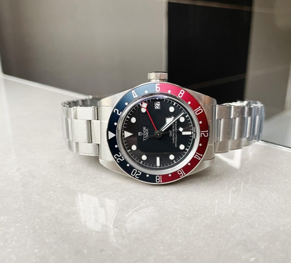Black Bay GMT Baselworld 2018 Pepsi Blue/Red Bezel ZF 1:1 Best Edition Black Dial on SS Bracelet A2836 - Image 2