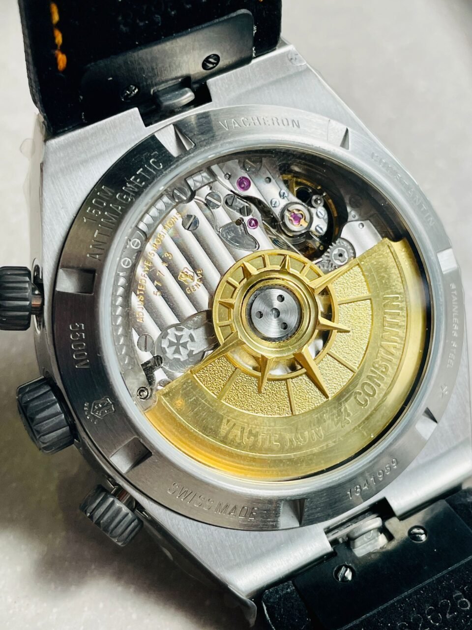 VC overseas "EVEREST" 41mm Chronograph 7750 movement SS case - Image 9