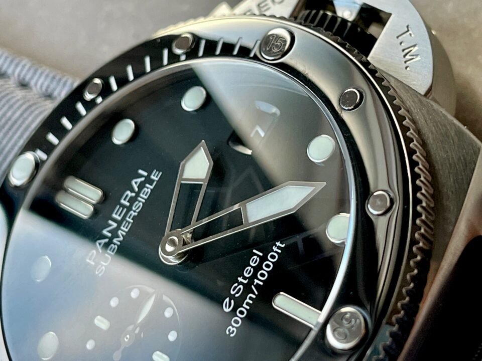 PAM1288 Y SBF 1:1 Best Edition Gray Dial on Gray Nylon Strap P900 - Image 9