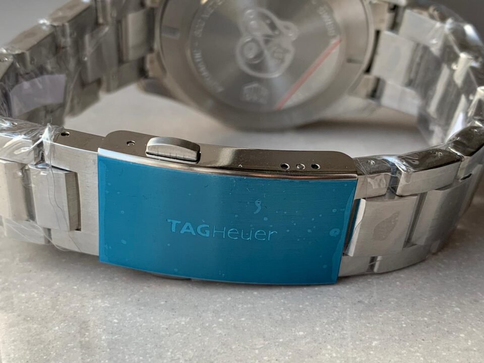 Aquaracer Calibre 5 SS 41mm OGF 1:1 Best Edition steel Bezel Green Dial on SS Bracelet SW200 - Image 8