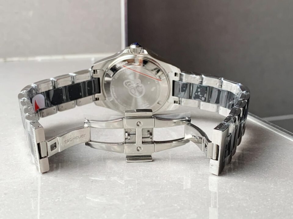 AQUA RACER LADIES SS BLACK FACE SWISS QUARTS 35mm - Image 7