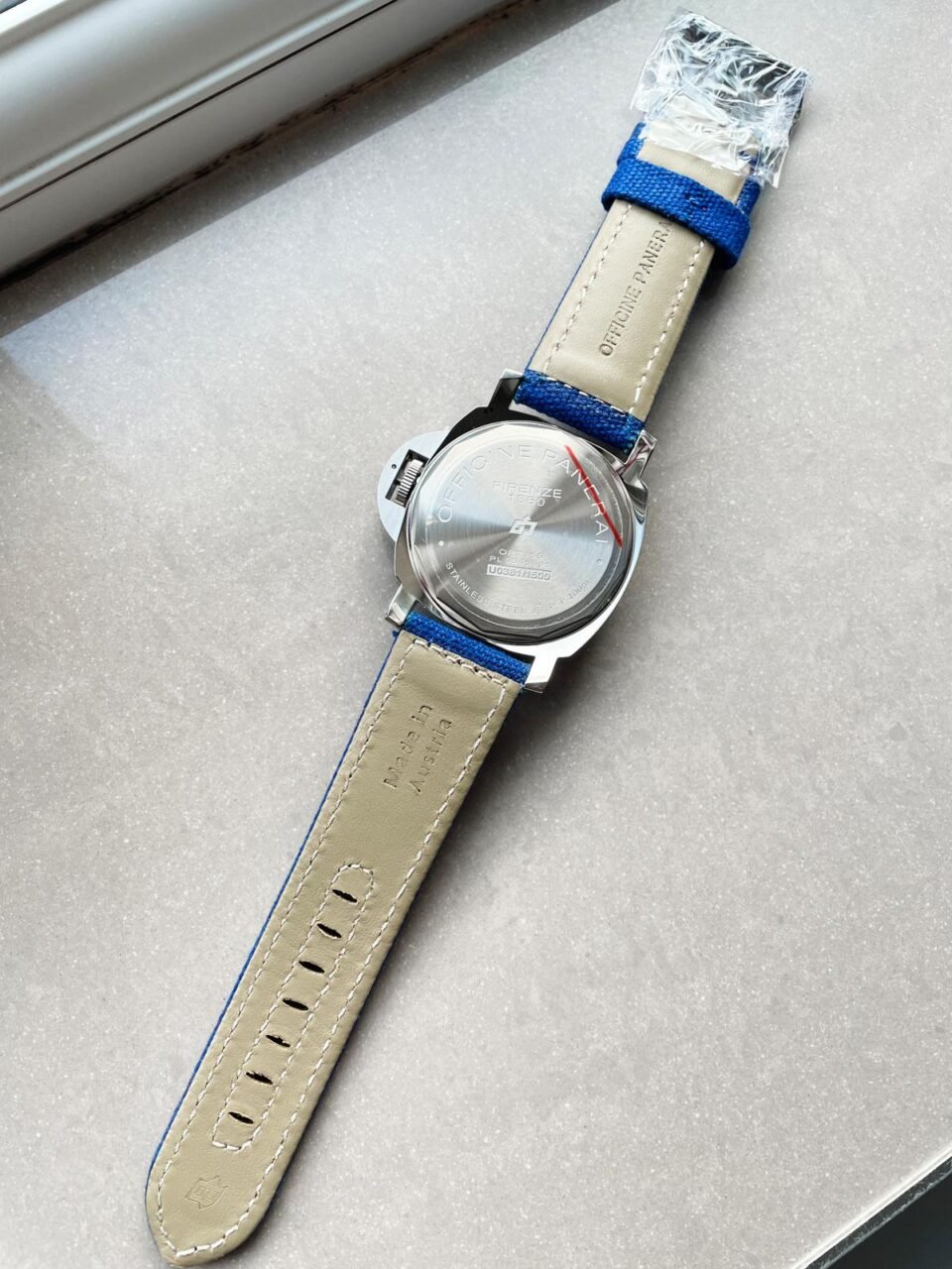 PAM777 HWF Factory on Blue Lether Strap Aisan 6497-2 - Image 10