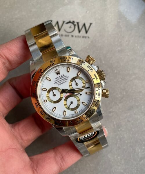 Daytona 116523 BTF SS 904L & YG Yellow Gold White Dial 4130