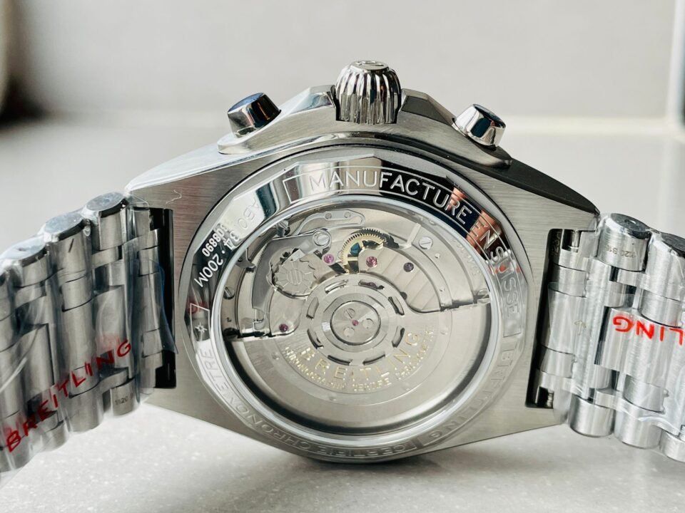 Chronomat SS  Copper dial Two Tone Bracelet Watch GF Factory 7750 movement - Image 16