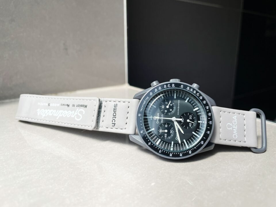 MoonSwatch “mission to mercury” Swiss quartz movement AAA Bioceramic bezel - Image 7