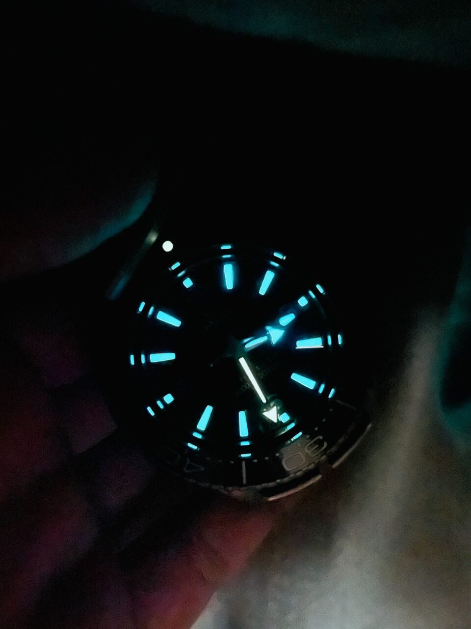 Seamaster 6000M Ultra Deep SS SBF 1:1 Best Edition Black Dial on Black Nylon Strap A8912 Super Clone - Image 10