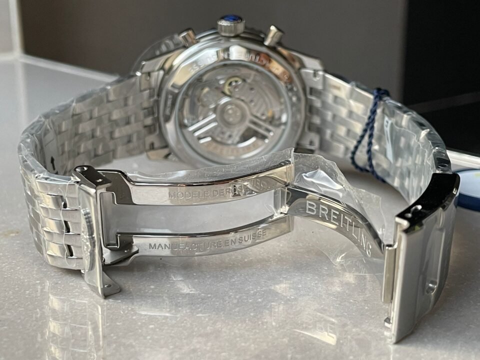Navitimer 01 1:1 SS Blue Dial on Steel Strap A7750 BLS Factory - Image 13