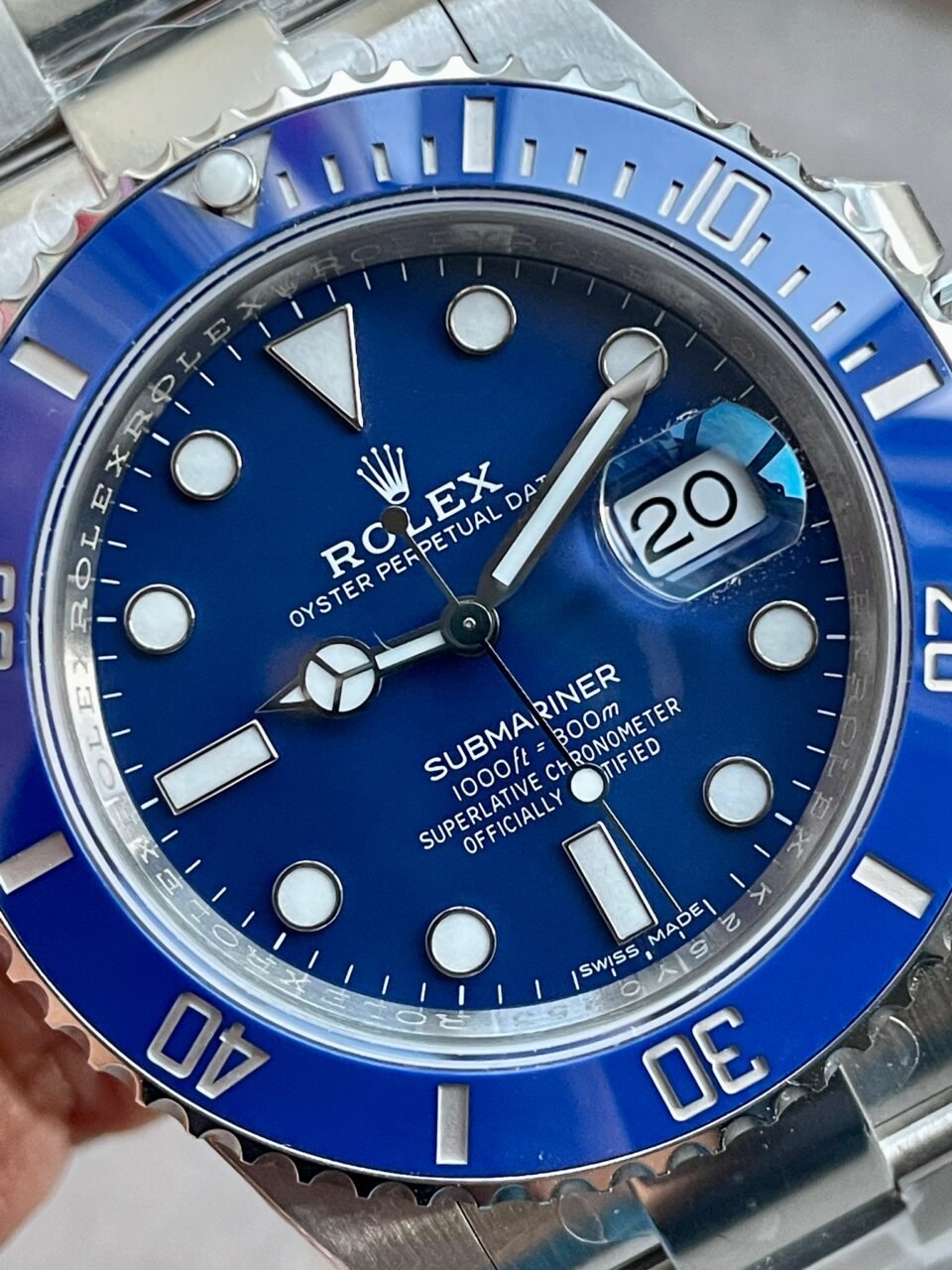 Submariner 116619 LB Blue Ceramic 904L Steel VSF 1:1 Best Edition VS3135 - Image 8