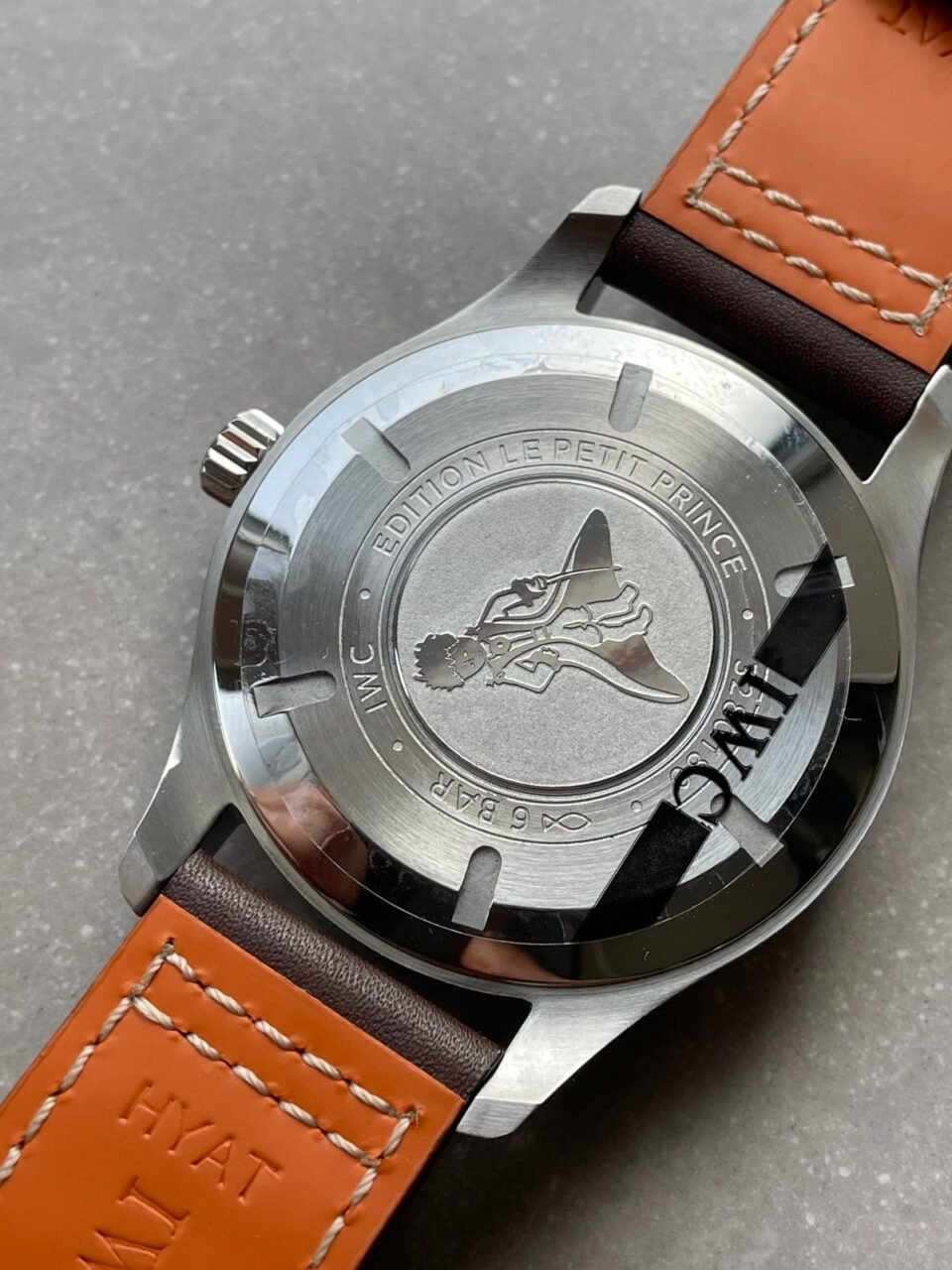 MARK XVIII Le Petit Prince IW327003 SS FKF 1:1 Best Edition Brown Dial On Brown Leather Strap - Image 10