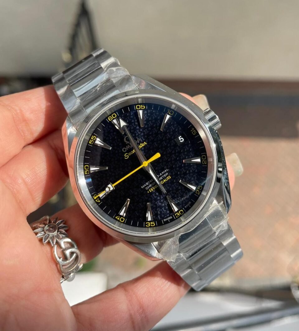 Aqua Terra 15007 Gauss VSF 1:1 Best Edition Blue Textured Dial on SS Bracelet A8507 V2