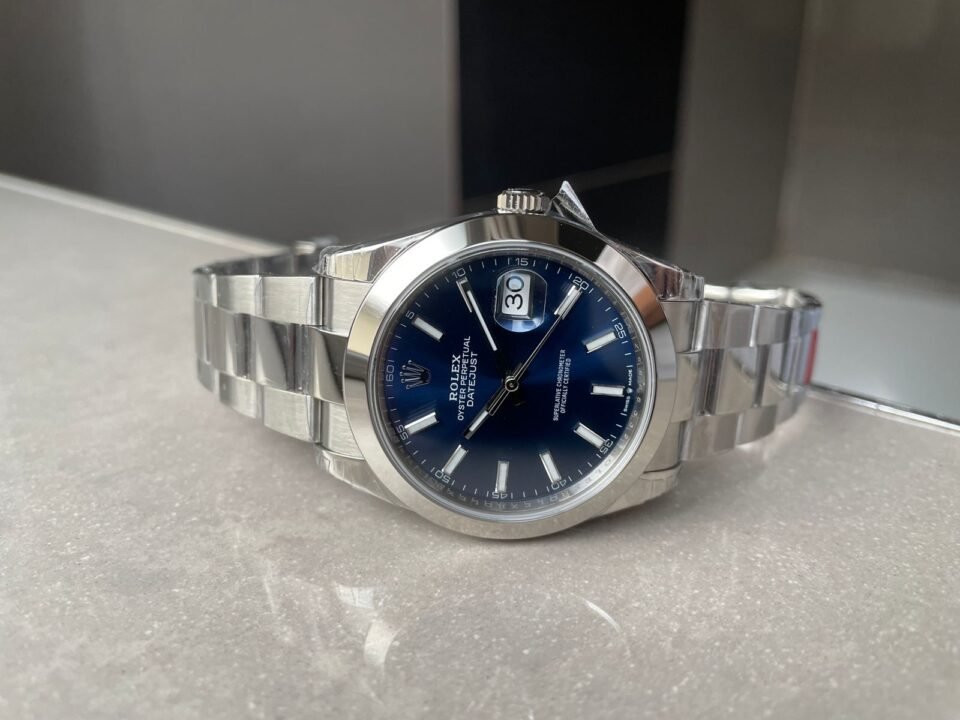 DateJust 41 126300 904L SS VSF 1:1 Best Edition Blue Dial on Oyster Bracelet VS3235 - Image 6