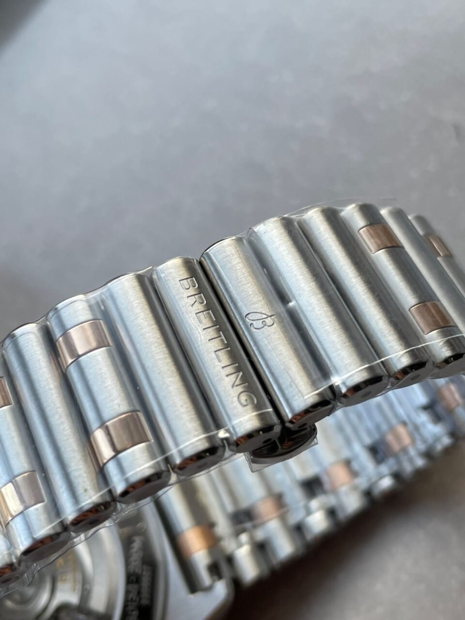 Chronomat Two Tone Bracelet Watch GF Factory 7750 movement - Image 14