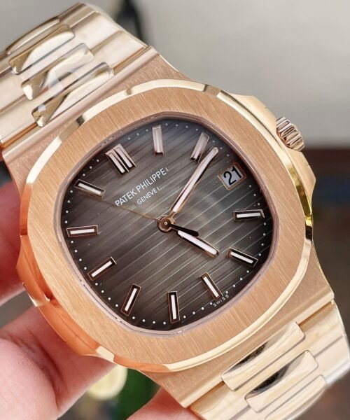 Nautilus 5711 3KF 1:1 Best Edition Grey Dial on YG Bracelet A324 V2