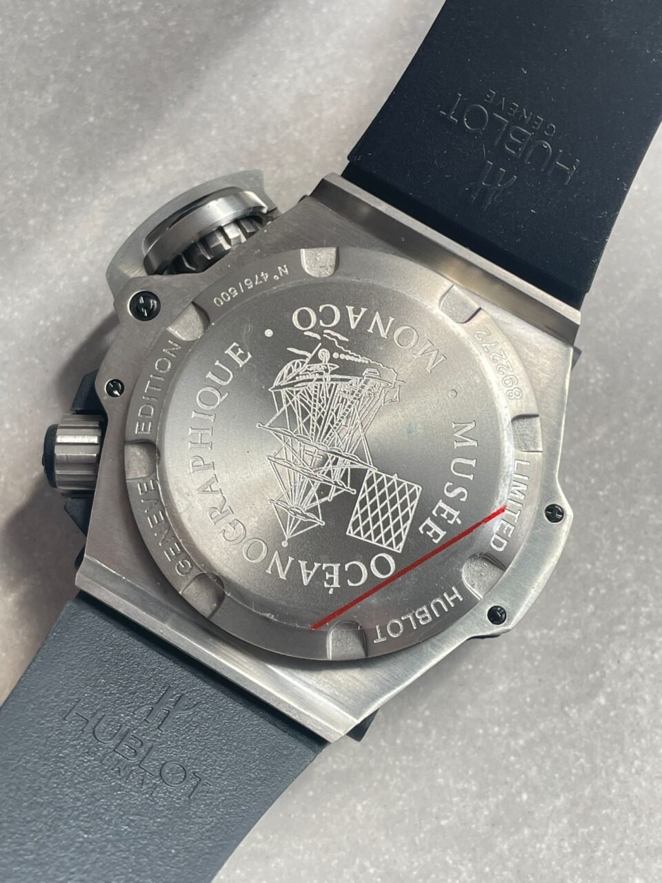 King Power Diver Oceanographic 48 mm titanium case black gummy strap 8215 mayota movement - Image 10