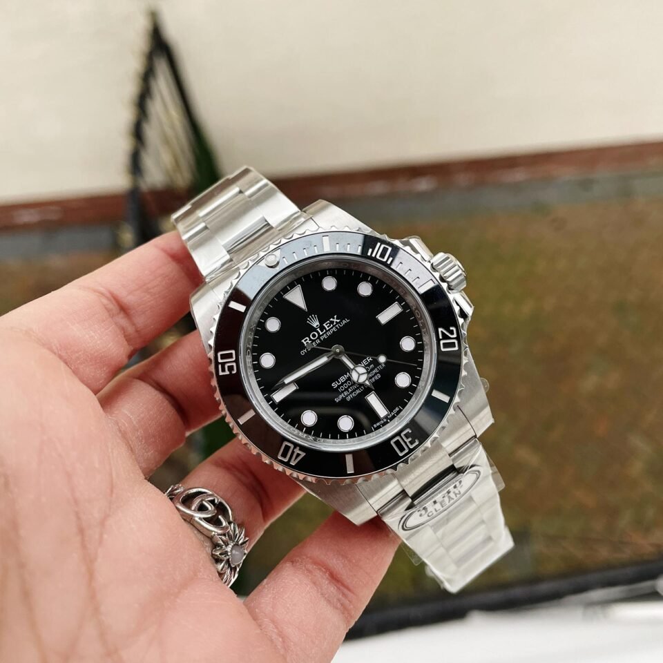 Submariner 114060 No Date Black Ceramic 904L Steel CF 1:1 Best Edition CLEAN SH3130 - Image 4