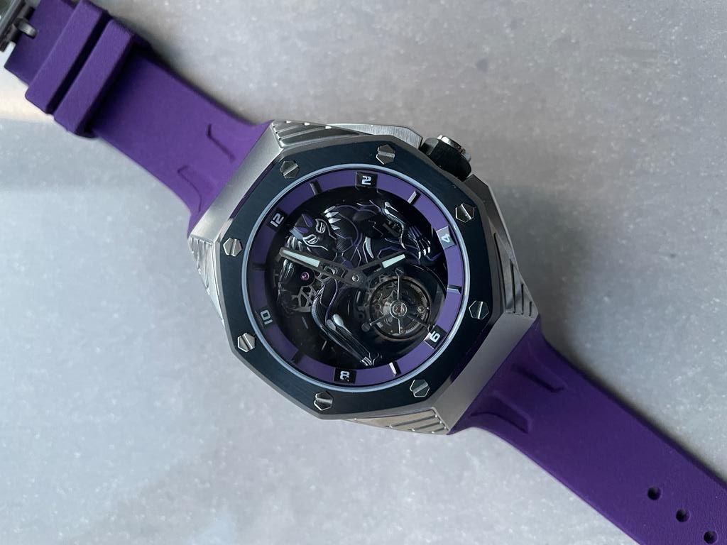 Royal Oak Concept Black Panther Flying Tourbillon Watch
