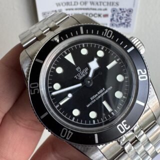 Heritage Black Bay 41mm SS ZF 1:1 Best Edition Black Dial on Jubilee Bracelet A2824