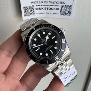 Heritage Black Bay 41mm SS ZF 1:1 Best Edition Black Dial on Jubilee Bracelet A2824 - Image 3