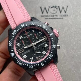 Endurance pro OGF 38mm Black dial Pink Rubber Strap quartz movement