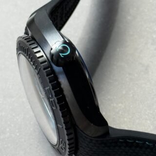 Planet Ocean 45.5mm GMT Worldtimer Real Ceramic VSF 1:1 Best Edition Black/blue Dial On Black Rubber Strap Super Clone 8938 - Image 14