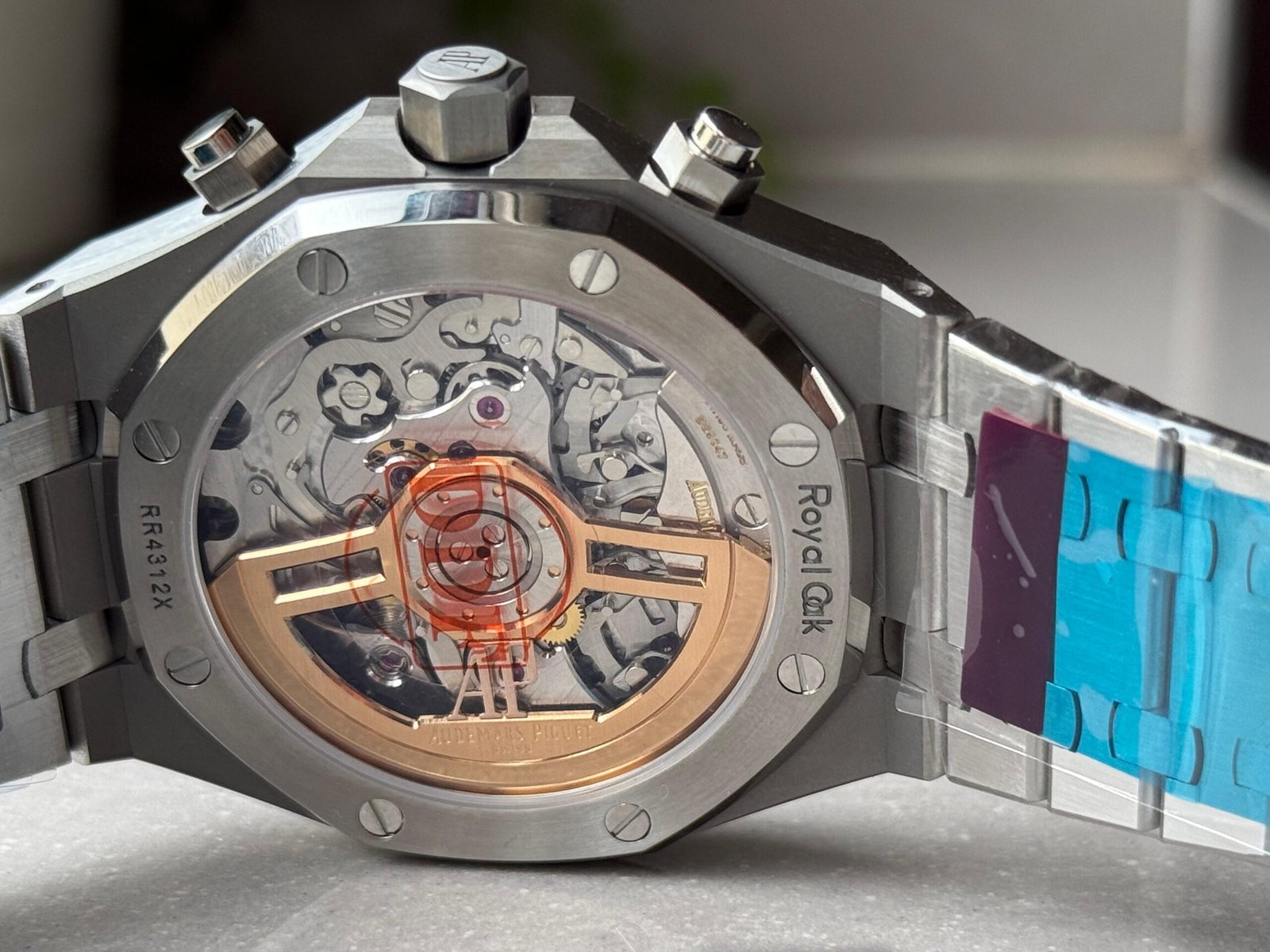 Royal Oak Chrono 26240 SS DDF 1:1 Best Edition Green Dial on SS Bracelet DD4401 - Image 11