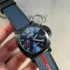 PAM1408 Z DLC VSF 1:1 Baest Edition Blue Dial on Blue Rubber Strap Asian P900
