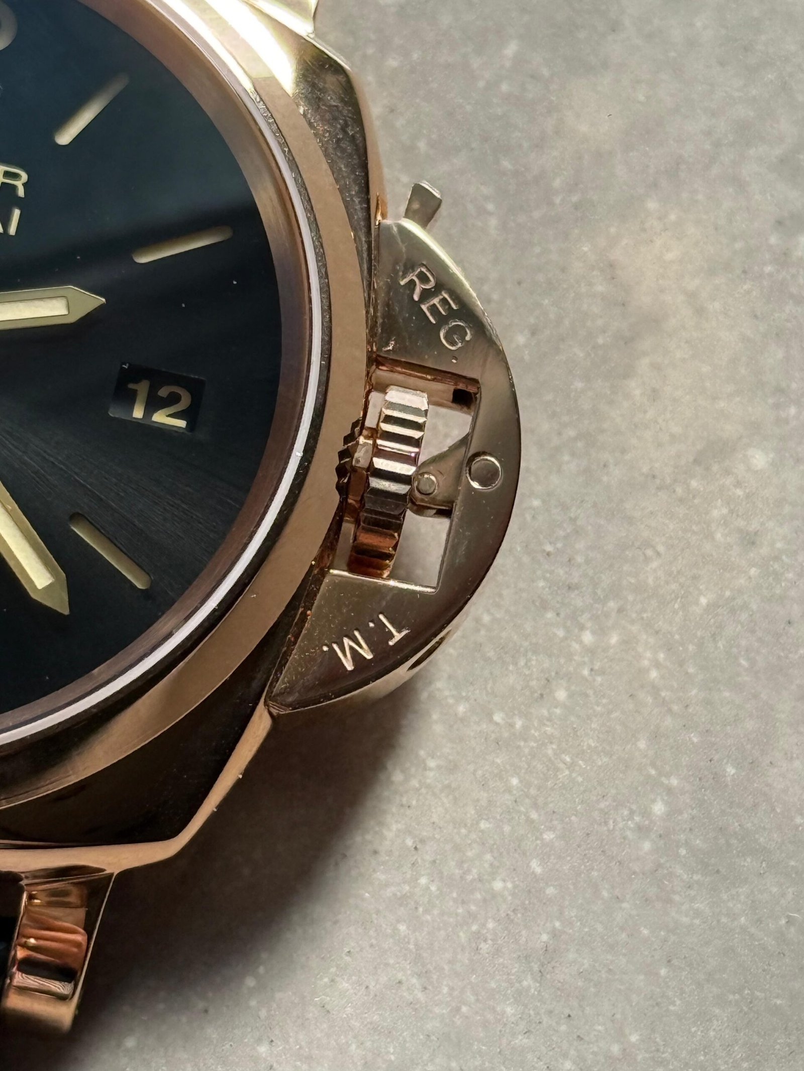 PAM908 Luminor Due VSF Best Edition Black Dial on Black Leather Strap AXXXIV - Image 13