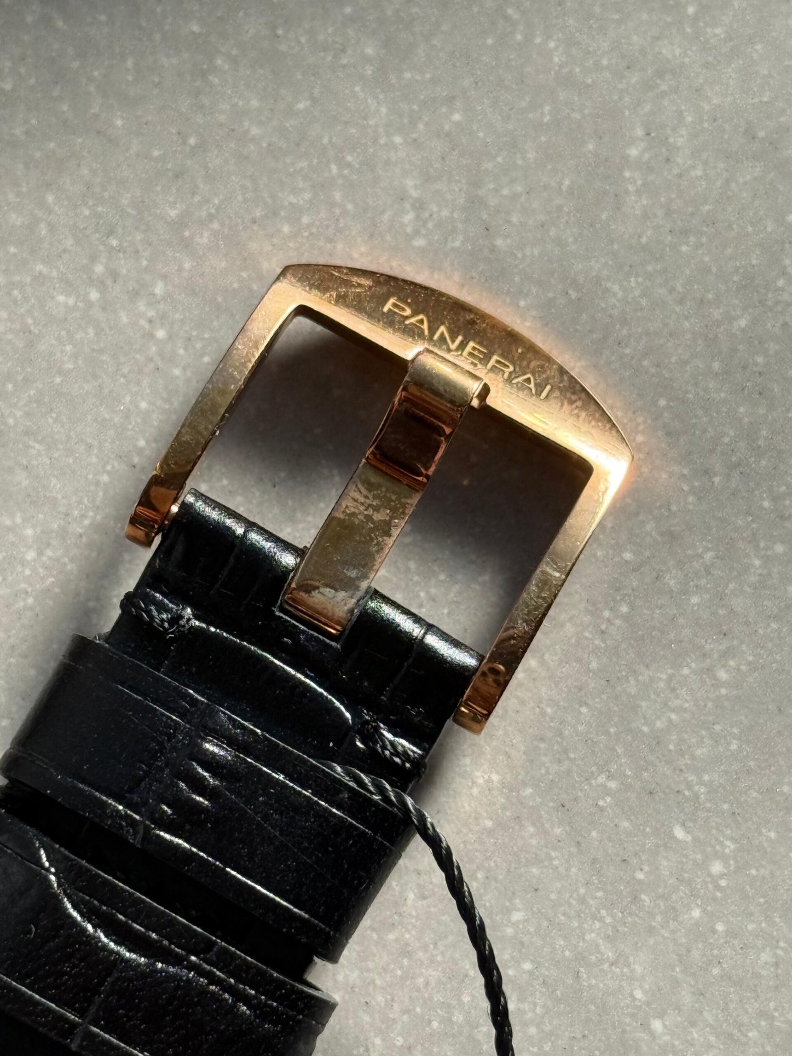 PAM908 Luminor Due VSF Best Edition Black Dial on Black Leather Strap AXXXIV - Image 18