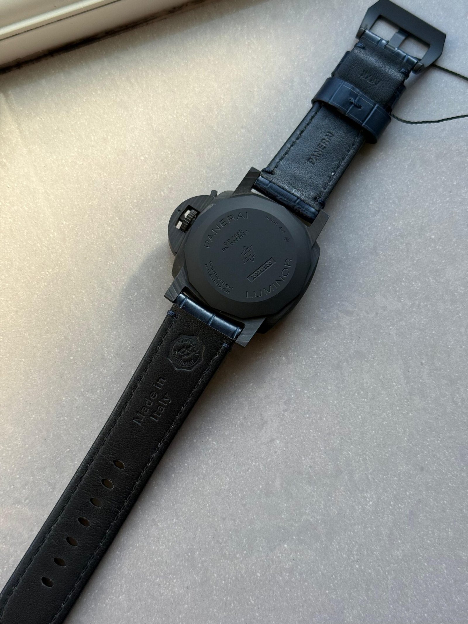 PAM1664 Carbotech VSF 1:1 Best Edition on Blue Leather Strap P.9010 - Image 15